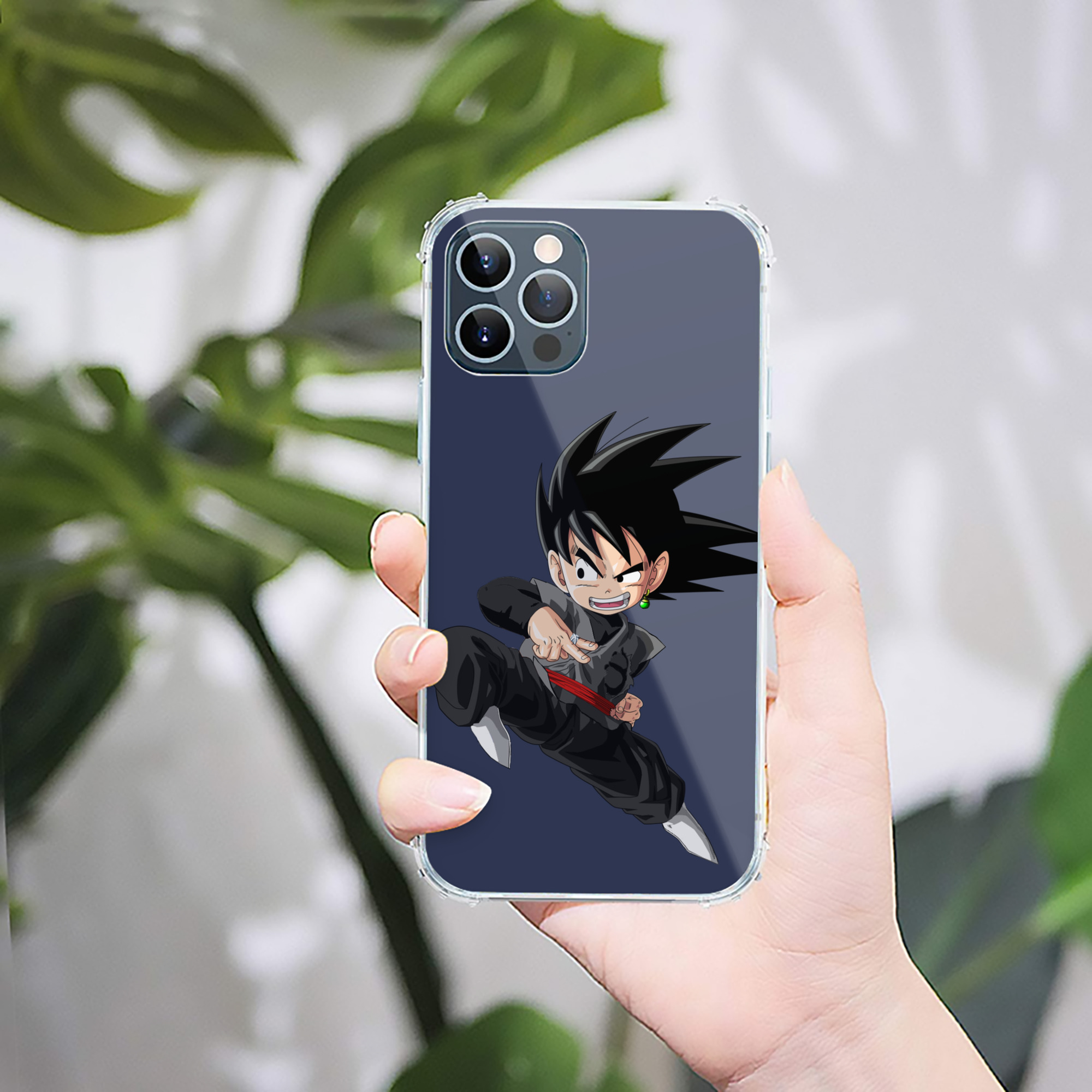 （画像用） ドラゴンボール 孫悟空（そん ごくう）Son Goku カカロット DRAGON BALL Kakarotto 【iPhone 12シリーズ対応】透明スマホケース（クリアソフトケース）
